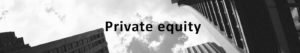 private equity