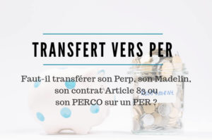 transfert vers PER