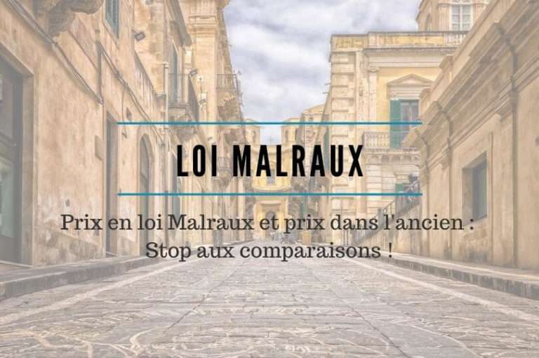 Prix loi Malraux