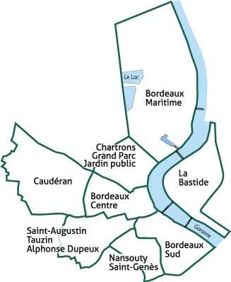quartiers bordeaux