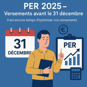 Versement PER 2025