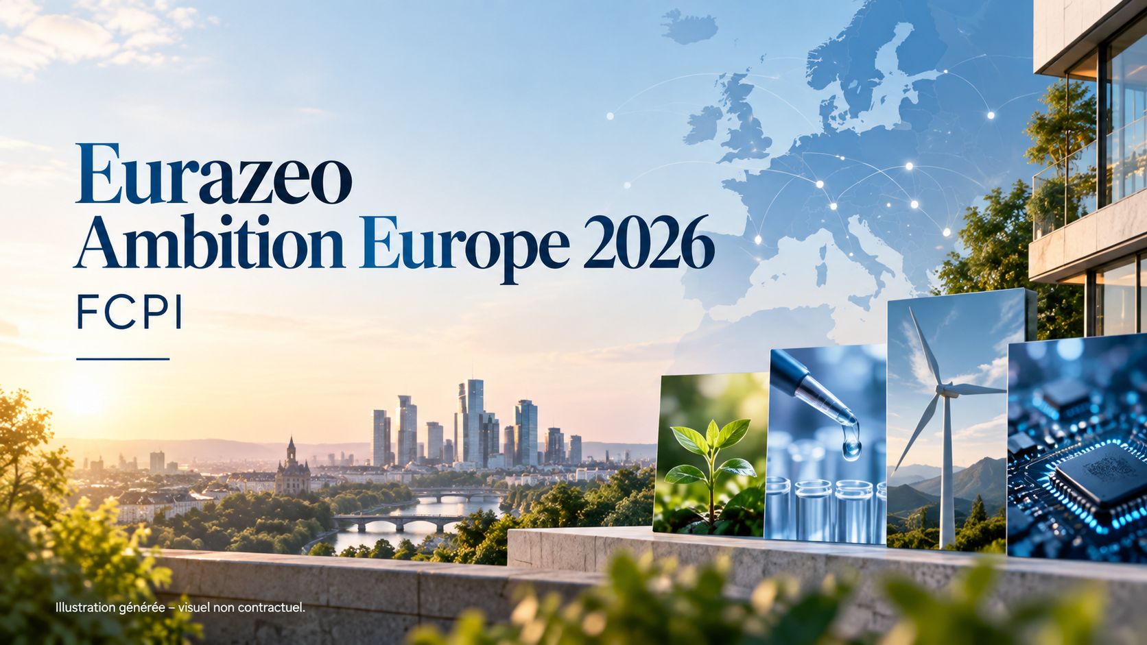 Illustration du FCPI Eurazeo Ambition Europe 2026
